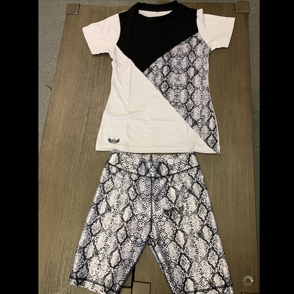 Snake Print 2 Piece Set